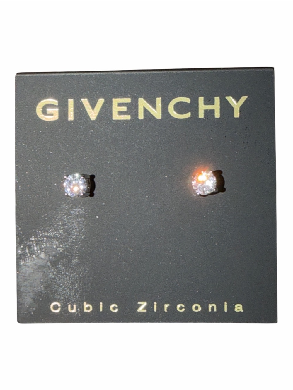 🎁 GIVEAWAY 🎁 Givenchy Cubic Zirconia Solitaire Stud Earrings - Luxury Edit